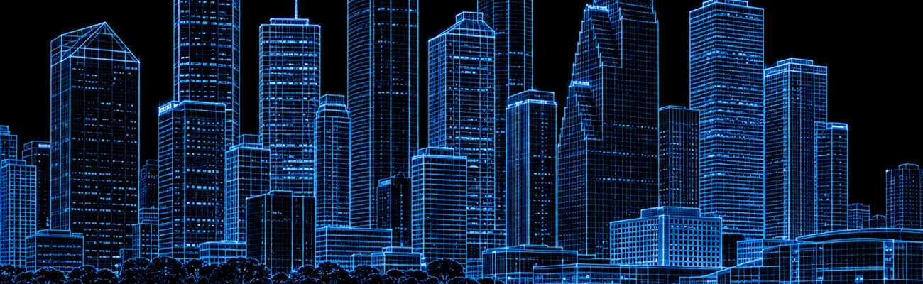 Cityscape banner for Zolani Studios digital marketing