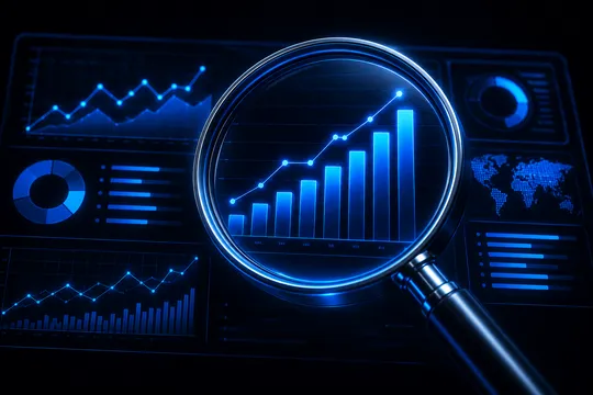 SEO analytics dashboard for search engine visibility