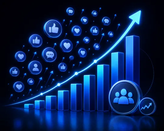 Engagement and growth through a professional social media strategy