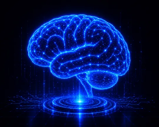 AI network connecting business processes for automation